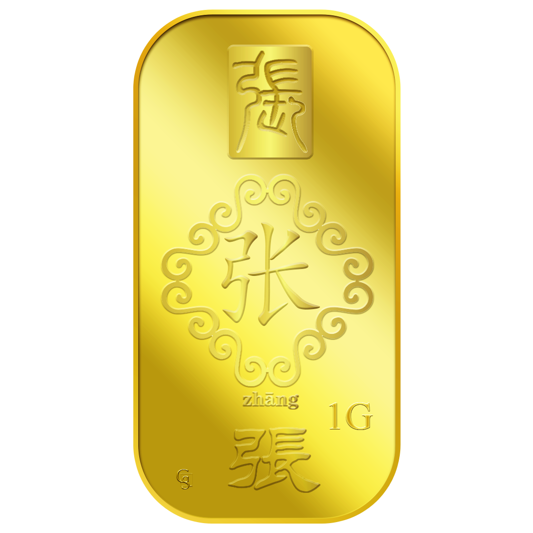 1g Zhang ? Gold Bar